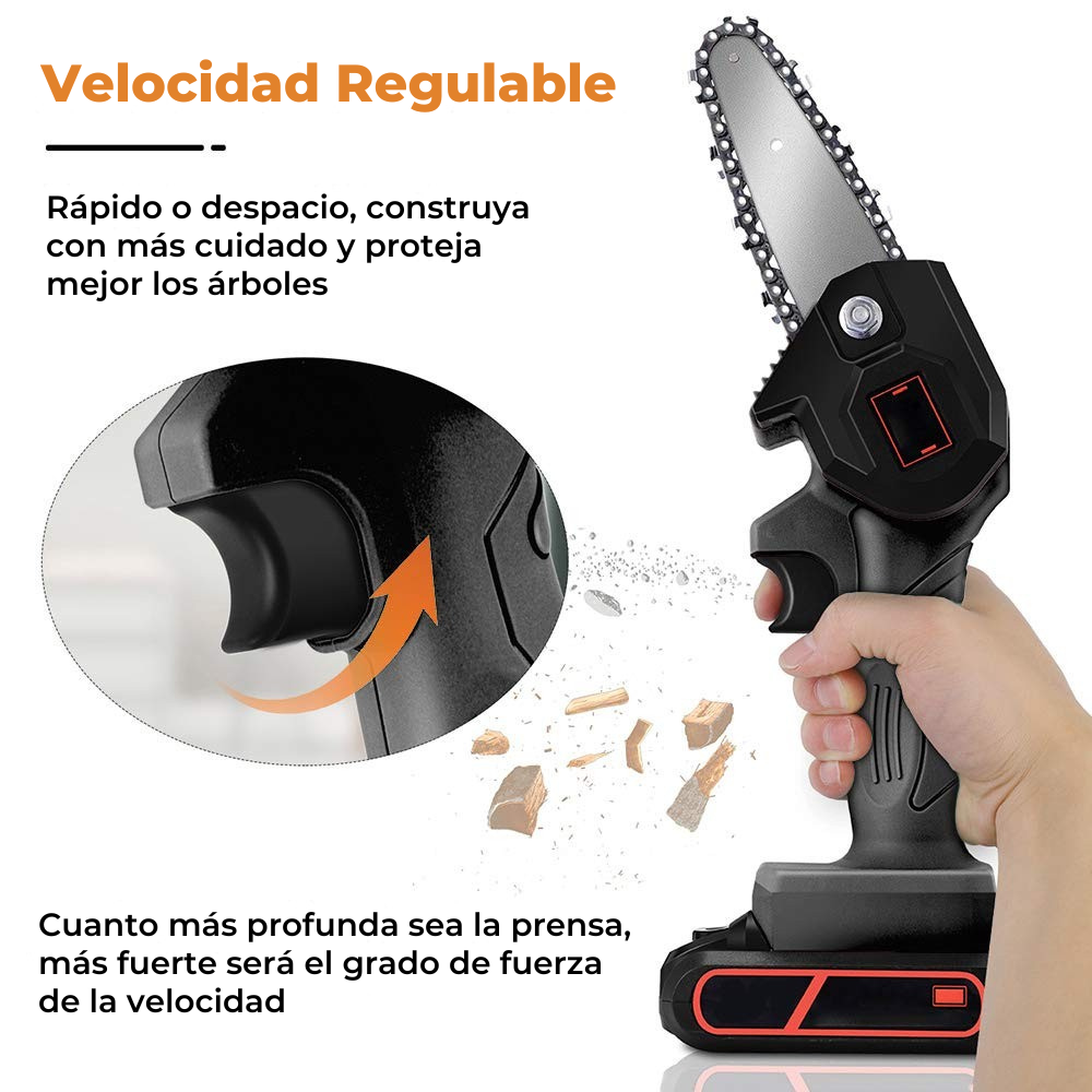 Mini Motosierra Ultra Force® - Mejor que Makita, DeWALT - 1 Año de Garantía + Regalos!