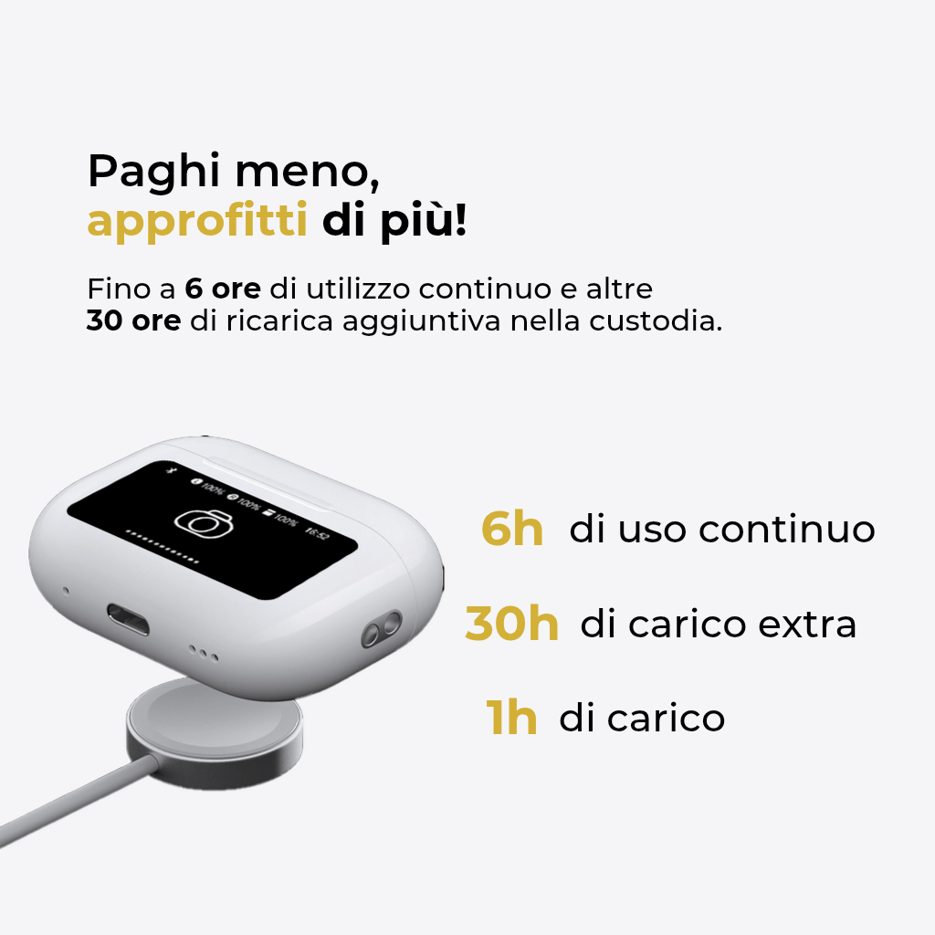 Auricolare Bluetooth SmartPod - AirTouch Pro® + Omaggi Esclusivi e Spedizione Gratuita