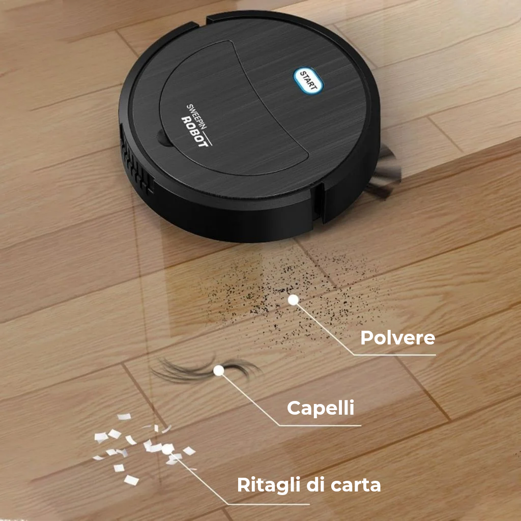 (PROMO 2X1!!!) Robot CleanPro™ - Aspirapolvere intelligente 3 in 1 + Estensione della garanzia di 1 ANNO GRATIS!!