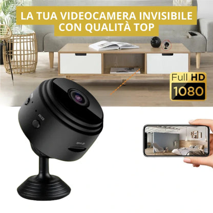 (PRENDI 2, PAGHI 1) Mini Videocamera Invisibile Premium + 1 Anno di Garanzia Esclusiva [1080P ULTRA HD]