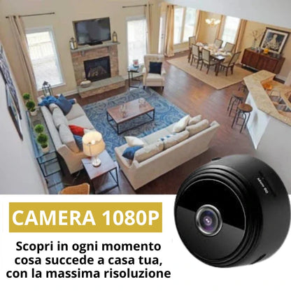 (PRENDI 2, PAGHI 1) Mini Videocamera Invisibile Premium + 1 Anno di Garanzia Esclusiva [1080P ULTRA HD]